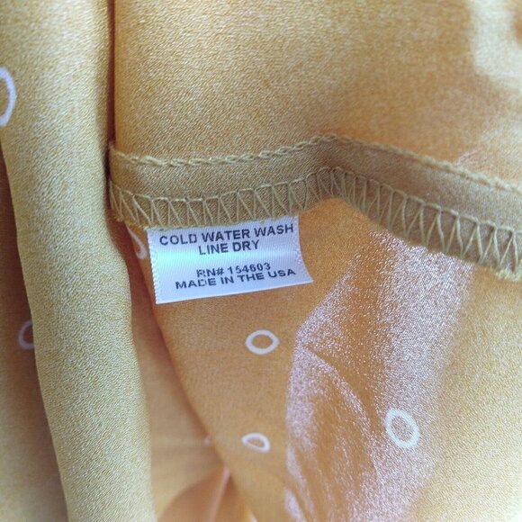 Paisley Raye Willow Yellow Off the Shoulder Peasant Top Plus Size 2X NWT USA - Picture 11 of 12